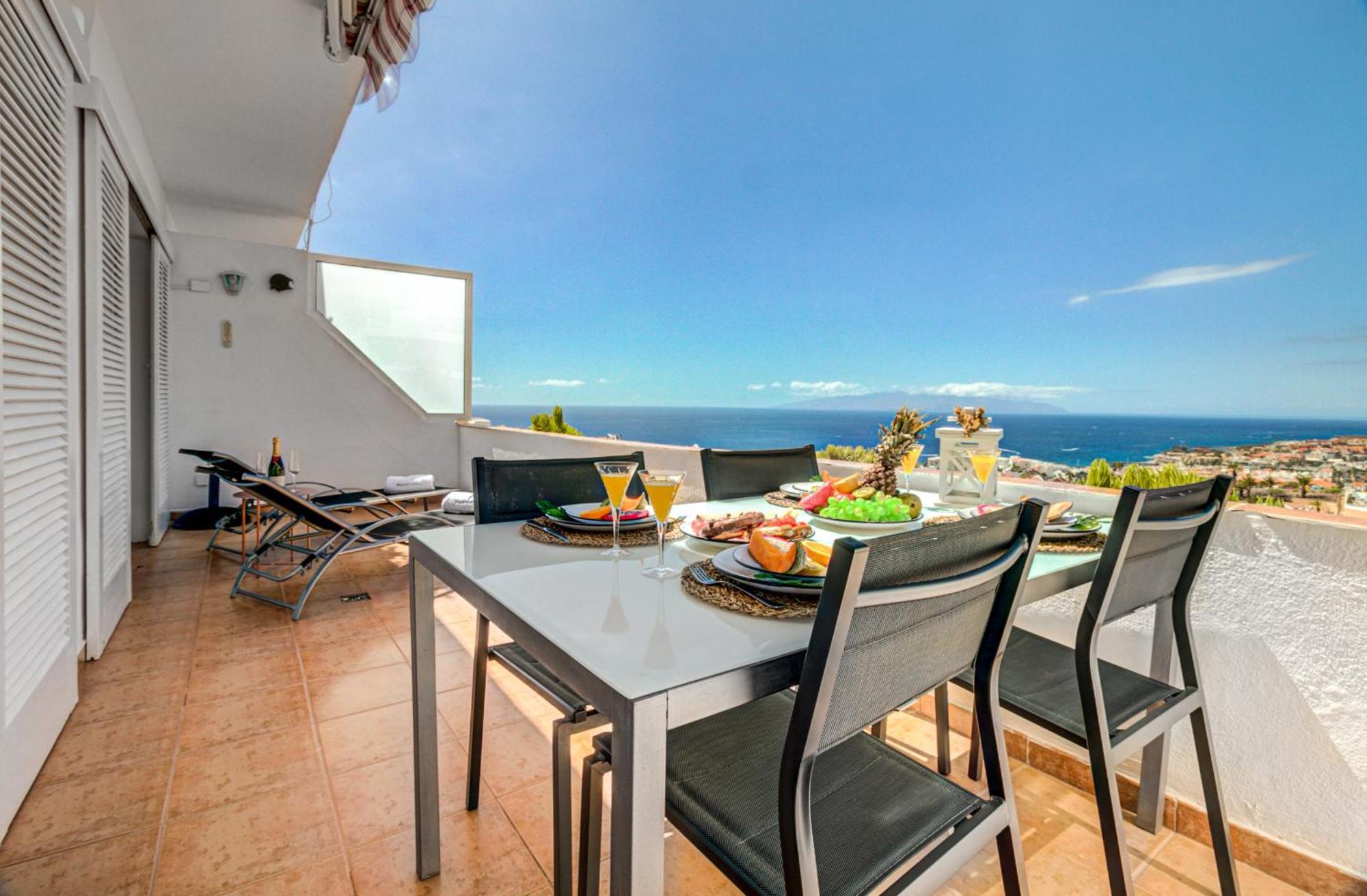 Appartamento Sea View Panoramic Costa Adeje  Esterno foto