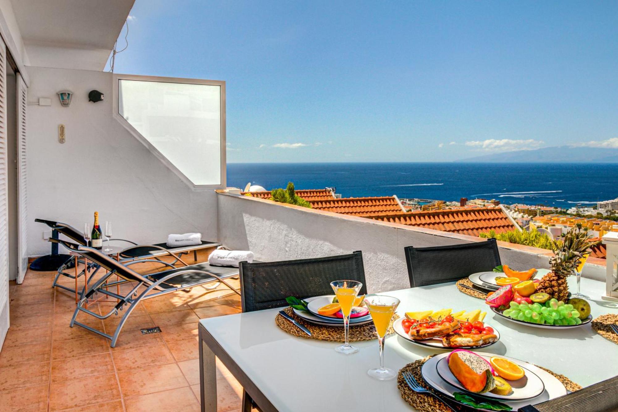 Appartamento Sea View Panoramic Costa Adeje  Esterno foto