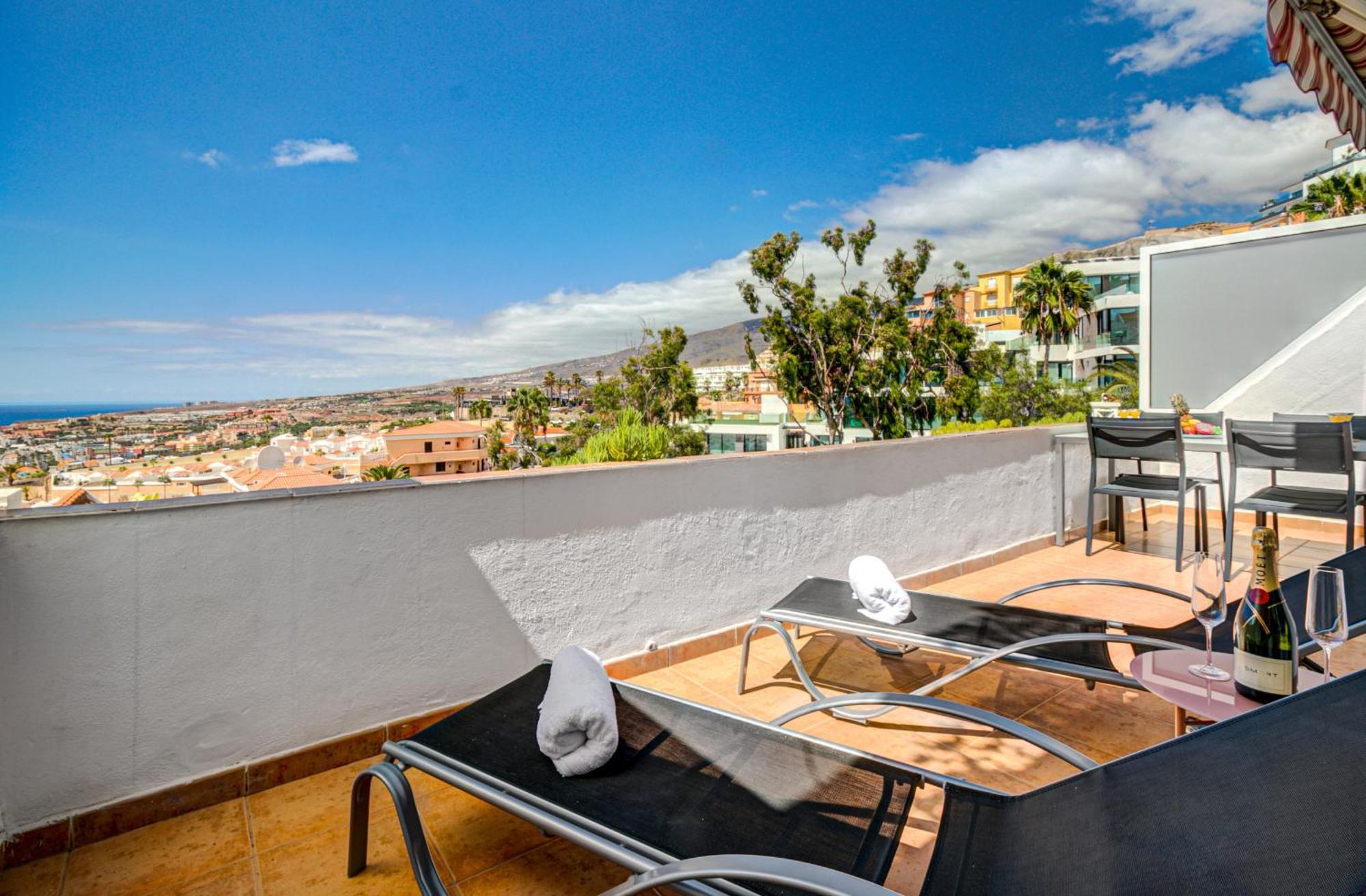 Appartamento Sea View Panoramic Costa Adeje  Esterno foto