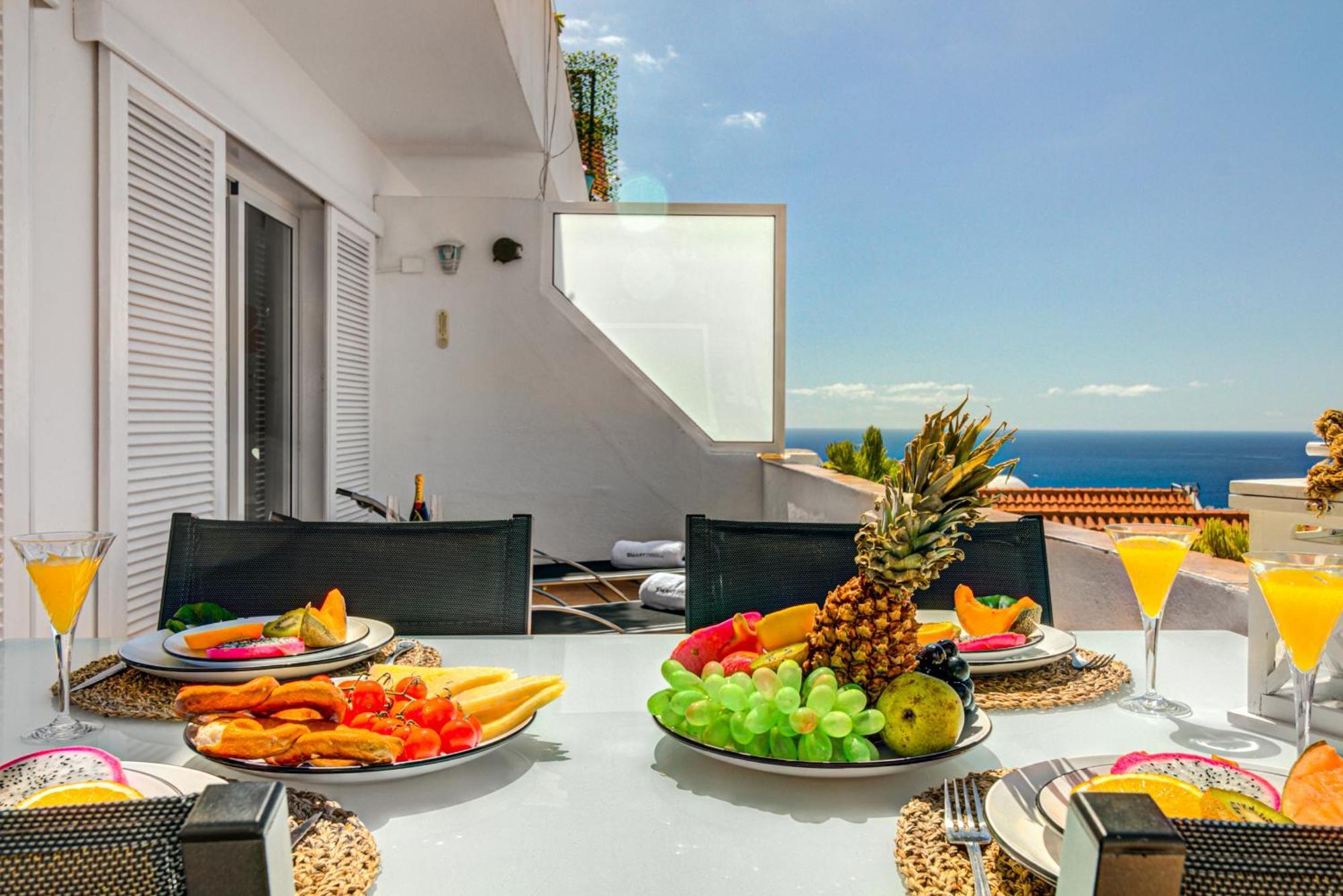 Appartamento Sea View Panoramic Costa Adeje  Esterno foto
